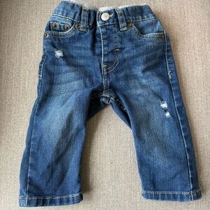 Levi’s Baby Boy Pull On Straight Fit Jeans Elastic Waist - 6 Month